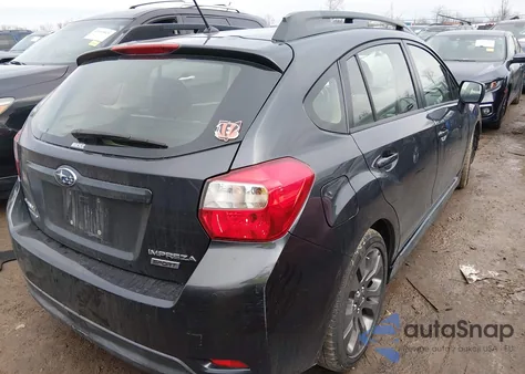 2013 Subaru Impreza 2.0I Sport Premium from USA, damaged, VIN JF1GPAL67D2820463